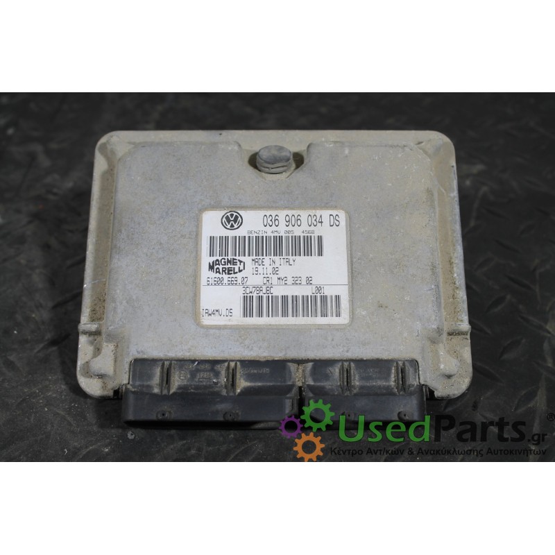 SEAT - LEON - Εγκέφαλος ECU - 5ΠΟΡΤΟ - ΕΤΟΣ: 1999-2005 - ΚΩΔ.ΚΑΤ/ΣΤΗ: 036906034DS<br /><br />