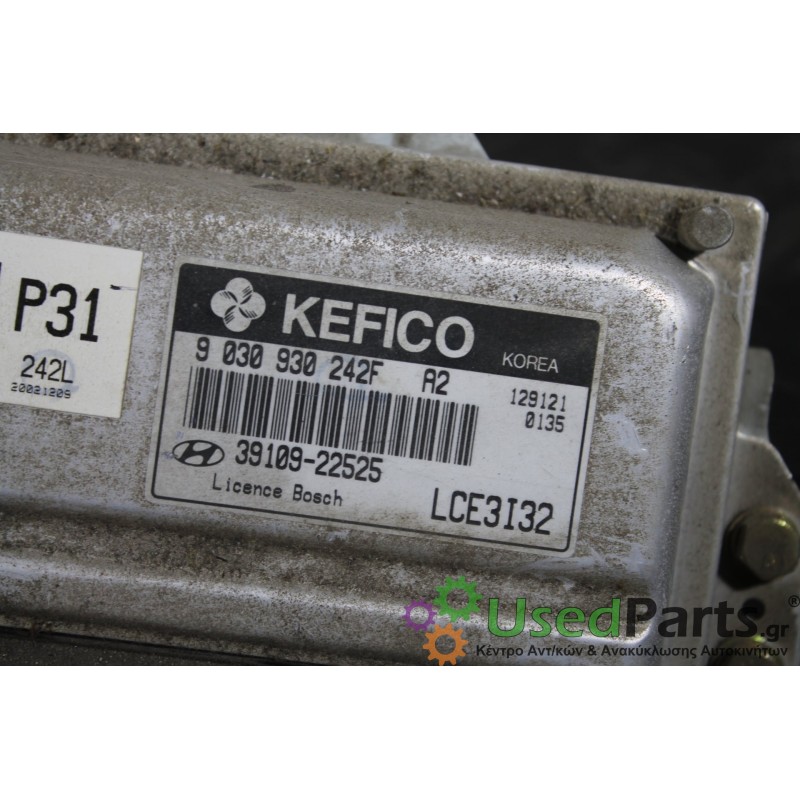 HYUNDAI - ACCENT - Εγκέφαλος ECU - 5ΠΟΡΤΟ - ΕΤΟΣ: 1999-2002 - ΚΩΔ.ΚΑΤ/ΣΤΗ: 39101-22525 3910122525 39109-22525 3910922525 9030930