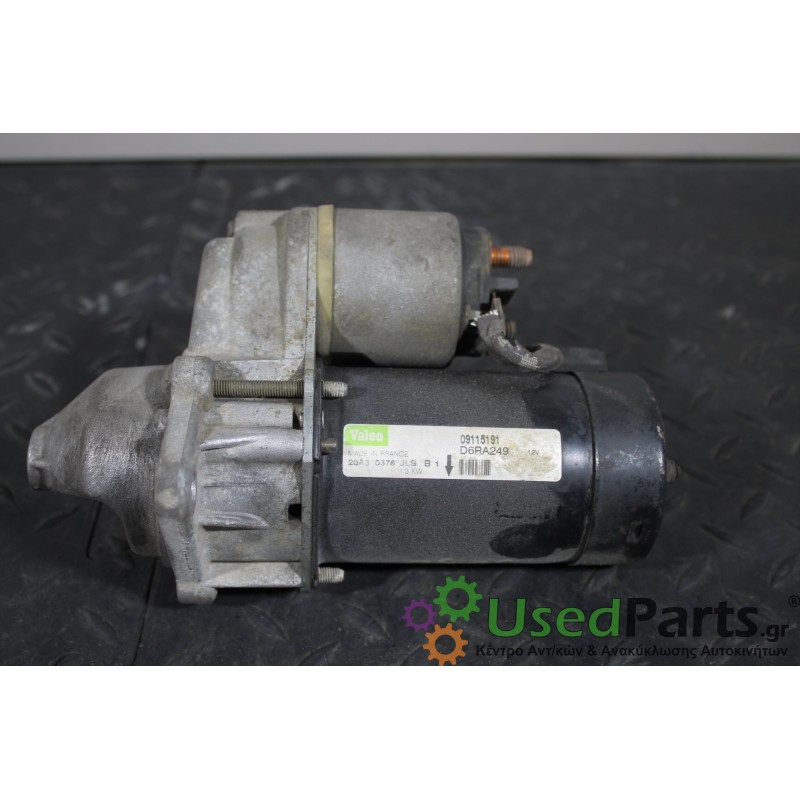 OPEL - CORSA - Μίζα - 5ΠΟΡΤΟ - ΕΤΟΣ: 2000-2006 - ΚΩΔ.ΚΑΤ/ΣΤΗ: 09115191  D6RA249<br /><br />FIAT :: 71739718 <br /> OPEL :: 12021