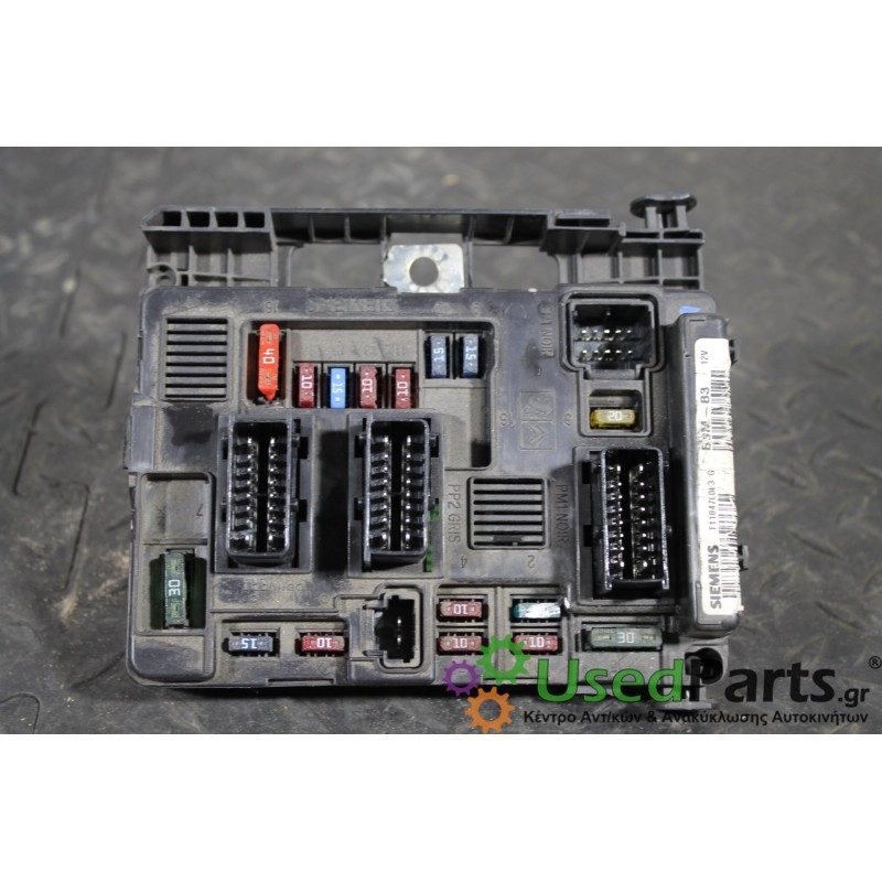 CITROEN - XSARA-PICASSO - Ασφαλειοθήκη μηχανής - 5ΠΟΡΤΟ - ΕΤΟΣ: 1999-2007 - ΚΩΔ.ΚΑΤ/ΣΤΗ: BSM  B3  SIEMENS  9643498880<br /><br /