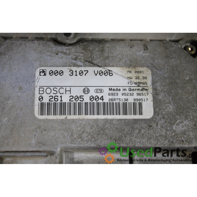 SMART - FORTWO - Εγκέφαλος ECU - 2ΠΟΡΤΟ - ΕΤΟΣ: 1998-2007 - ΚΩΔ.ΚΑΤ/ΣΤΗ: 0003107V006  0261205004<br /><br />