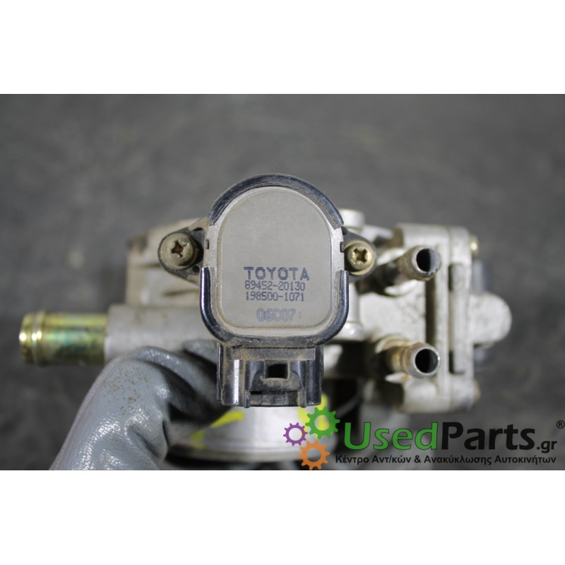 TOYOTA - AVENSIS - Πεταλούδα γκαζιού - ΚΩΔΙΚΟΣ ΜΗΧΑΝΗΣ: 3ZZ - ΚΥΒΙΚΑ: 1598 - ΕΤΟΣ: 1997-2003 - ΚΩΔ.ΚΑΤ/ΣΤΗ: 89452-20130 89452201