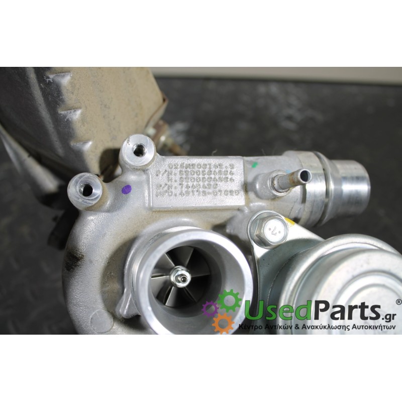 RENAULT - MODUS - Turbo/Τουρμπίνες - ΚΩΔΙΚΟΣ ΜΗΧΑΝΗΣ: D4F 784 - ΚΥΒΙΚΑ: 1149 - ΕΤΟΣ: 2005-2008 - ΚΩΔ.ΚΑΤ/ΣΤΗ: 144111997R<br /><b