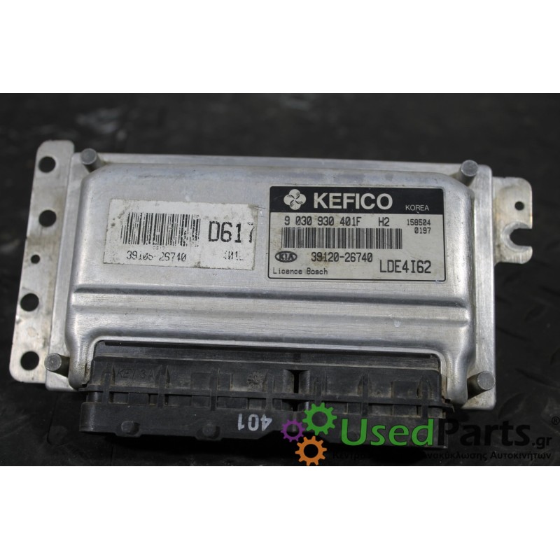 KIA - CERATO - Εγκέφαλος ECU - ΣΕΝΤΑΝ - ΕΤΟΣ: 2004-2009 - ΚΩΔ.ΚΑΤ/ΣΤΗ: 39120-26740 3912026740 LDE4I62  9030930401F<br /><br />