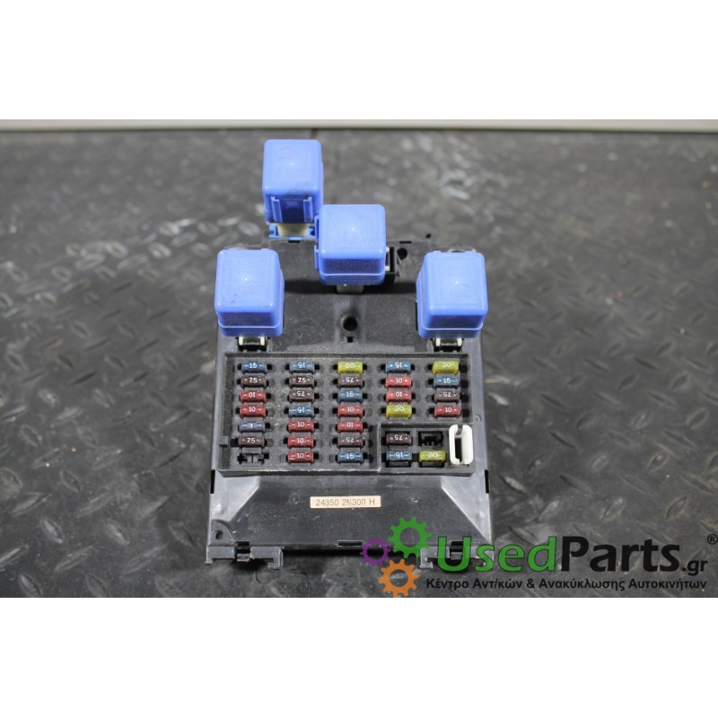 NISSAN - ALMERA - Ασφαλειοθήκη καμπίνας - ΣΕΝΤΑΝ - ΕΤΟΣ: 1998-2000 N15 - ΚΩΔ.ΚΑΤ/ΣΤΗ: 2N39H18<br /><br />