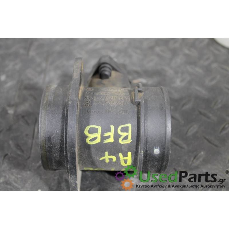 AUDI - A4 - Μετρητής μάζας αέρα - ΣΕΝΤΑΝ - ΕΤΟΣ: 2004-2007 - ΚΩΔ.ΚΑΤ/ΣΤΗ: 0280218063  06A9064611<br /><br />