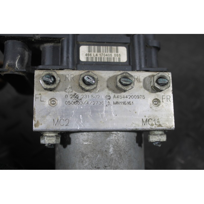 MITSUBISHI - COLT - Μονάδα ABS - 5ΠΟΡΤΟ - ΘΕΣΗ:  - ΕΤΟΣ: 2005-2008 - ΚΩΔ.ΚΑΤ/ΣΤΗ: 0265231502  A1544200975  MN116161  466L4170405