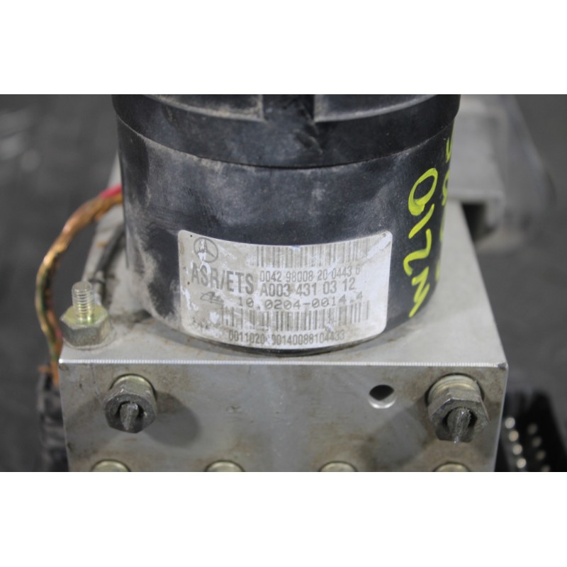 MERCEDES - W210 - Μονάδα ABS - COUPE - ΘΕΣΗ:  - ΕΤΟΣ: 1996-1999 E - ΚΩΔ.ΚΑΤ/ΣΤΗ: A0034310312  10020400144  A0034310312  10099001