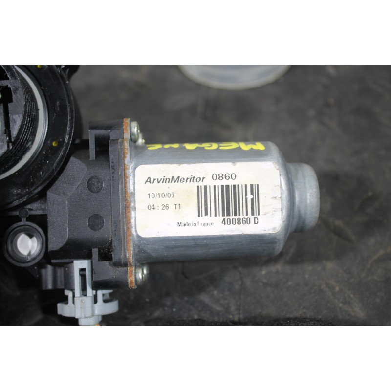 RENAULT - MEGANE - Μοτέρ για Παράθυρα - 5ΠΟΡΤΟ - ΕΤΟΣ: 2005-2008 - ΚΩΔ.ΚΑΤ/ΣΤΗ: 0860  400860D<br /><br />