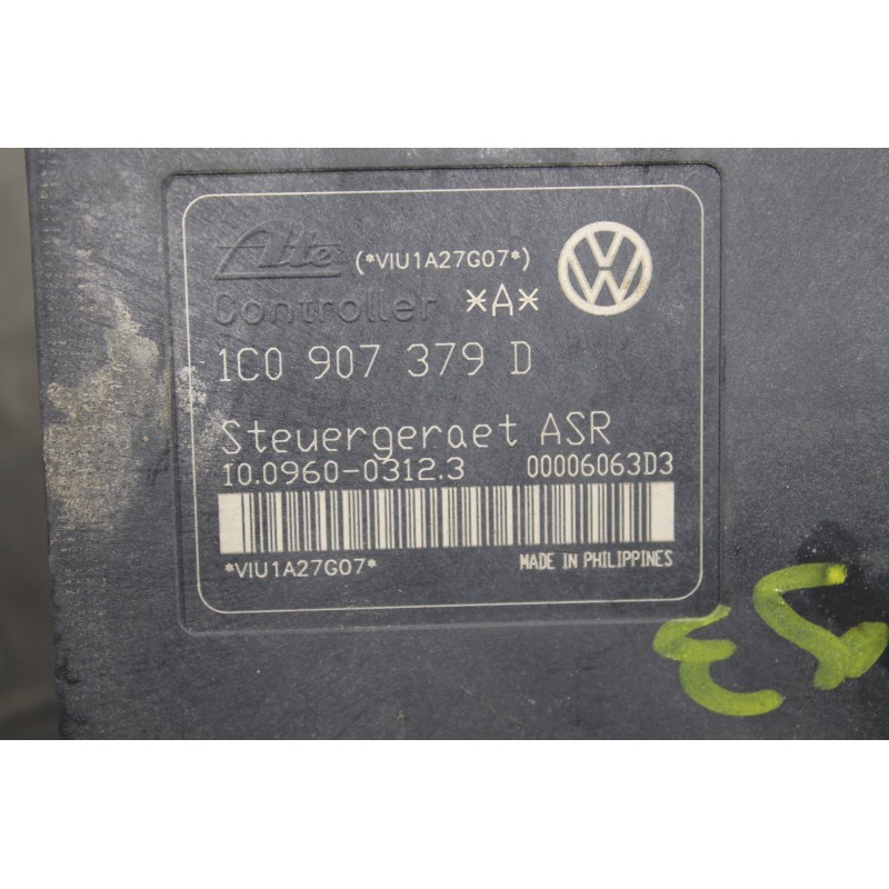 SEAT - LEON - Μονάδα ABS - 5ΠΟΡΤΟ - ΘΕΣΗ:  - ΕΤΟΣ: 1999-2005 - ΚΩΔ.ΚΑΤ/ΣΤΗ: 1C0907379D  1J0614417C  10020600084<br /><br />