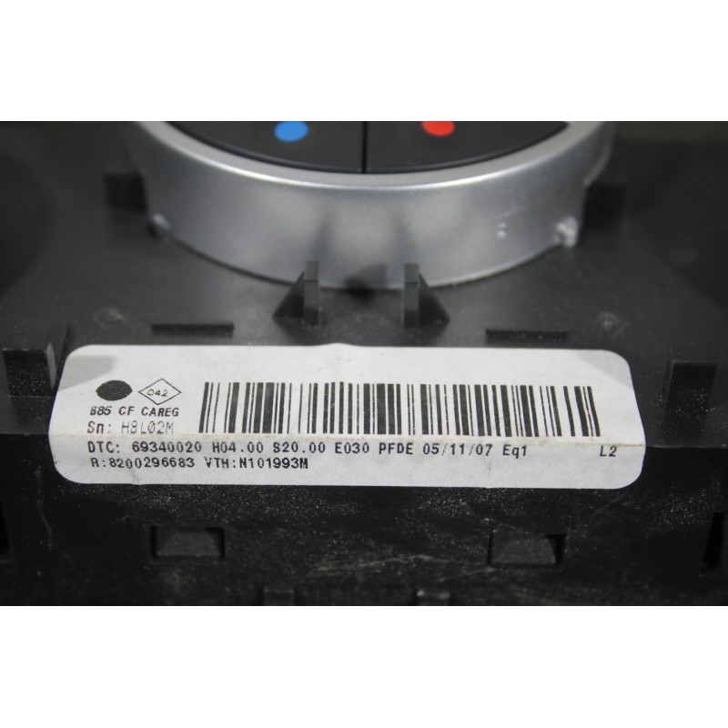 RENAULT - CLIO - Χειριστήρια θερμοκρασίας - 5ΠΟΡΤΟ - ΕΤΟΣ: 2006-2009 - ΚΩΔ.ΚΑΤ/ΣΤΗ: 8200296683  B85CFCAREG<br /><br />