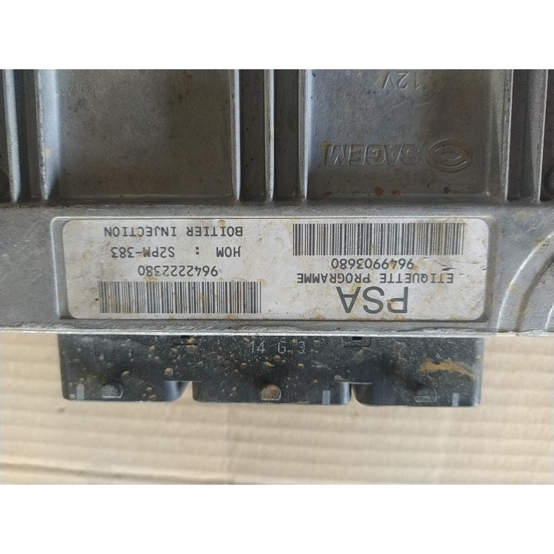 CITROEN - C3 - Εγκέφαλος ECU - ΚΩΔΙΚΟΣ ΜΗΧΑΝΗΣ: KFV - ΚΥΒΙΚΑ: 1360 - ΕΤΟΣ: 2002-2010
