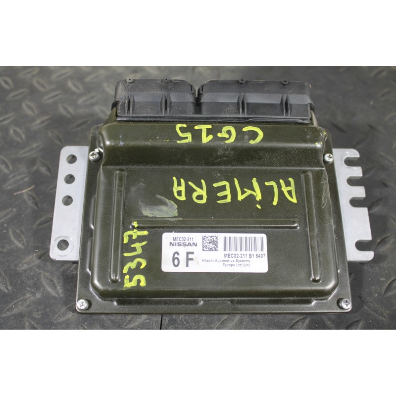NISSAN - ALMERA - Εγκέφαλος ECU - 2ΠΟΡΤΟ - ΕΤΟΣ: 2000-2006 N16 - ΚΩΔ.ΚΑΤ/ΣΤΗ: MEC32-211 MEC32211 6F  B15407<br /><br />