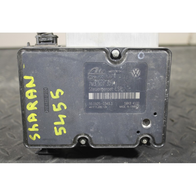VW - SHARAN - Μονάδα ABS - 5ΠΟΡΤΟ - ΘΕΣΗ:  - ΕΤΟΣ: 1995-2010 - ΚΩΔ.ΚΑΤ/ΣΤΗ: 7M3614111S  3M212L580AA  10020403094  7M3907379J  5W