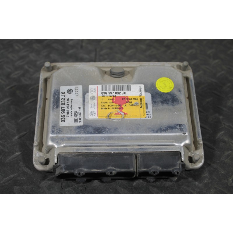 VW - BORA - Εγκέφαλος ECU - ΣΕΝΤΑΝ - ΕΤΟΣ: 1998-2005 - ΚΩΔ.ΚΑΤ/ΣΤΗ: 036997032JX  0986264186  0261207189<br /><br />