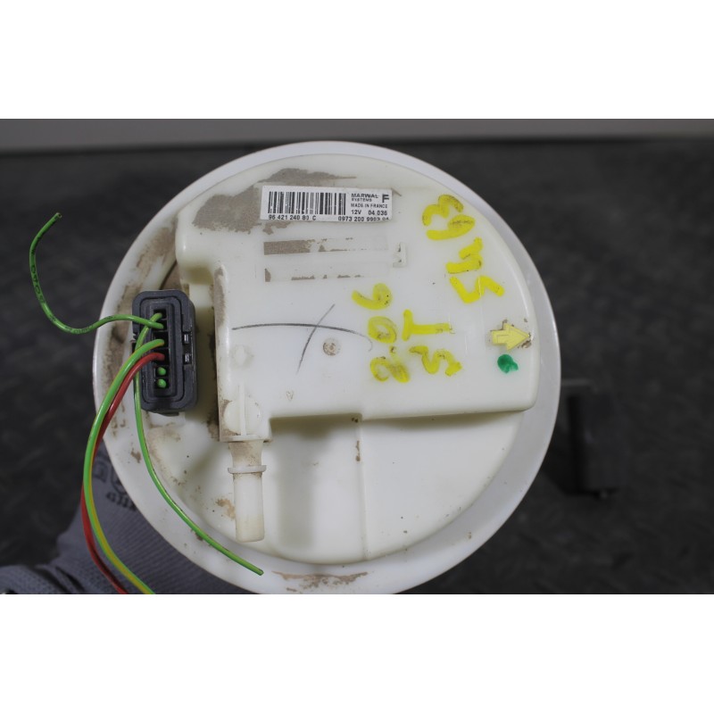 PEUGEOT - 206 - Αντλία βεντζίνης - ΚΩΔΙΚΟΣ ΜΗΧΑΝΗΣ: KFU - ΚΥΒΙΚΑ: 1400 - ΕΤΟΣ: 1998-2009 - ΚΩΔ.ΚΑΤ/ΣΤΗ: 0973200990304  964212408