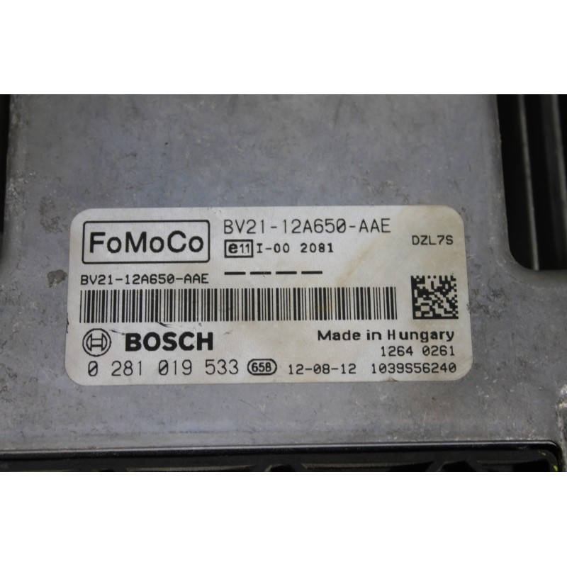 FORD - FIESTA - Εγκέφαλος ECU - 2ΠΟΡΤΟ - ΕΤΟΣ: 2008-2013 - ΚΩΔ.ΚΑΤ/ΣΤΗ: BV21-12A650-AAE BV2112A650AAE 0281019533<br /><br />