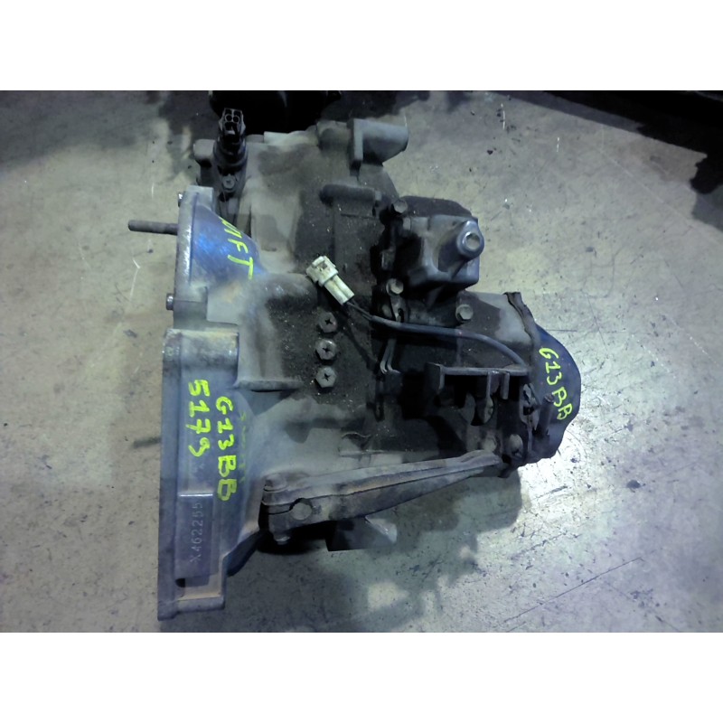 SUZUKI - BALENO - Σασμάν Χειροκίνητο - ΚΩΔΙΚΟΣ ΜΗΧΑΝΗΣ: G13BB - ΚΥΒΙΚΑ: 1298 - ΕΤΟΣ: 1998-2002 - ΚΩΔ.ΚΑΤ/ΣΤΗ: <br /><br />