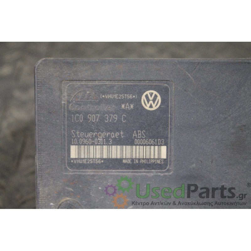 VW - BORA - Μονάδα ABS - ΣΕΝΤΑΝ - ΘΕΣΗ:  - ΕΤΟΣ: 1998-2005 - ΚΩΔ.ΚΑΤ/ΣΤΗ: 0206000714  01C0907379C<br /><br />