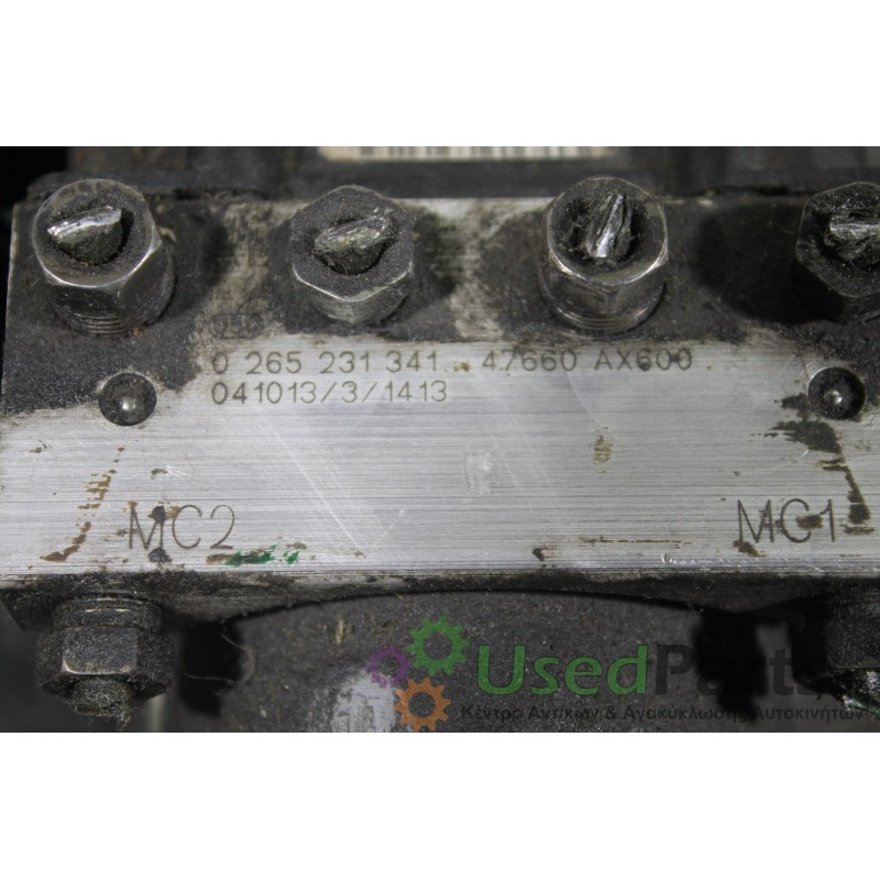 NISSAN - MICRA - Μονάδα ABS - 5ΠΟΡΤΟ - ΘΕΣΗ:  - ΕΤΟΣ: 2002-2010 - ΚΩΔ.ΚΑΤ/ΣΤΗ: 0265800319  49008A0618  473L4071004085  026523134
