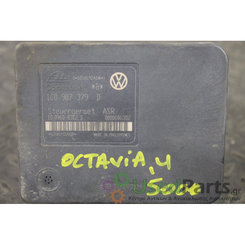 SKODA - OCTAVIA - Μονάδα ABS - 5ΠΟΡΤΟ - ΘΕΣΗ:  - ΕΤΟΣ: 1997-2010 4 - ΚΩΔ.ΚΑΤ/ΣΤΗ: 1J0614417C  10020600084  1C0907379D<br /><br /