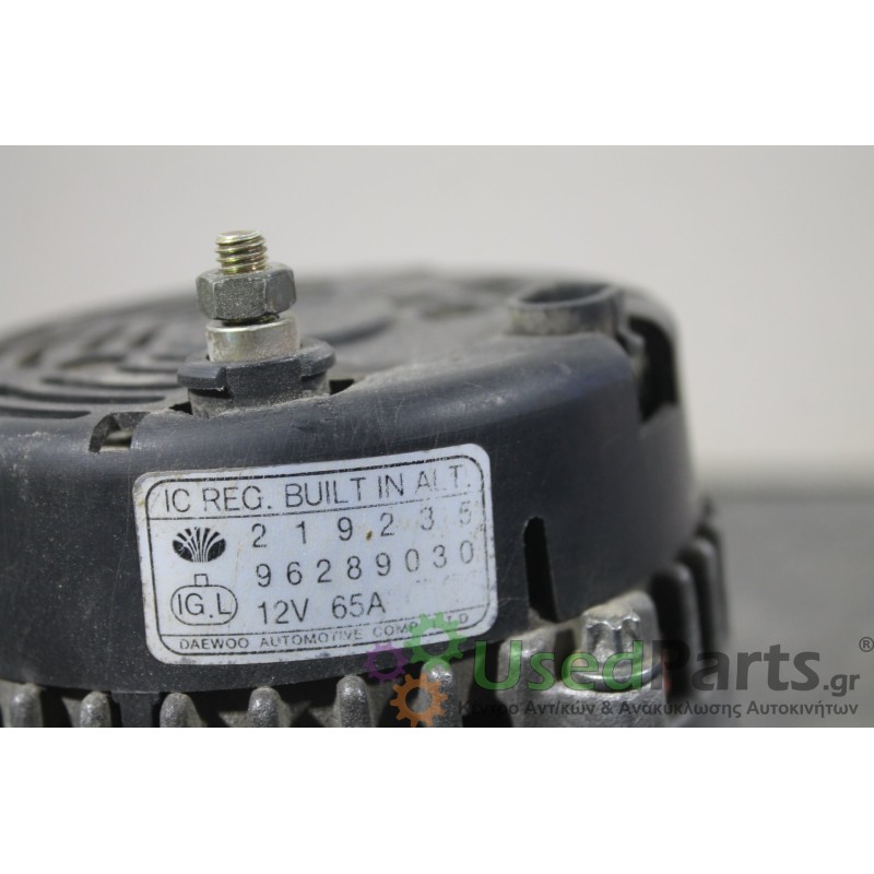 DAEWOO - MATIZ - Δυναμό - 5ΠΟΡΤΟ - ΕΤΟΣ: 2000-2005 - ΚΩΔ.ΚΑΤ/ΣΤΗ: 219235  96289030<br /><br />