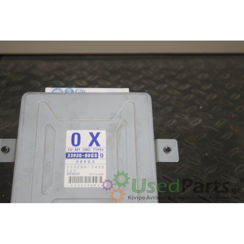 SUZUKI - IGNIS - Εγκέφαλος ECU - 5ΠΟΡΤΟ - ΕΤΟΣ: 2000-2008 - ΚΩΔ.ΚΑΤ/ΣΤΗ: 33920-80GS0 3392080GS0 080GS<br /><br />