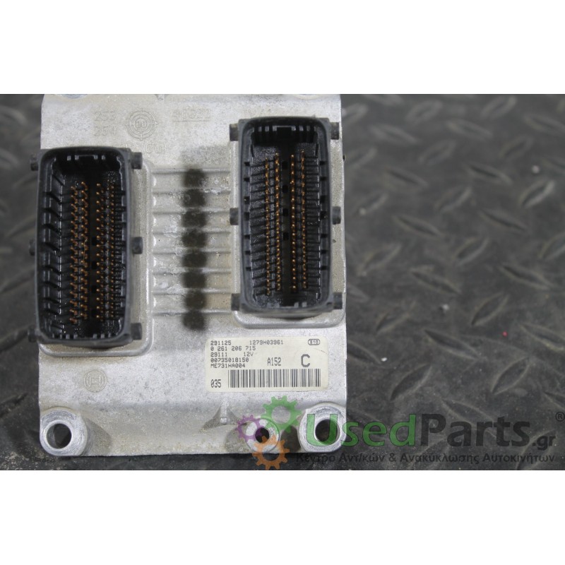 ALFA ROMEO - 147 - Εγκέφαλος ECU - 2ΠΟΡΤΟ - ΕΤΟΣ: 2000-2010 - ΚΩΔ.ΚΑΤ/ΣΤΗ: 0261206715<br /><br />