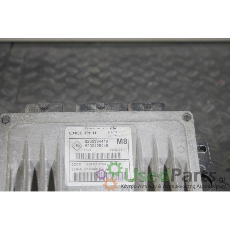 NISSAN - MICRA - Εγκέφαλος ECU - 5ΠΟΡΤΟ - ΕΤΟΣ: 2002-2010 - ΚΩΔ.ΚΑΤ/ΣΤΗ: 8200334419  8200426446<br /><br />