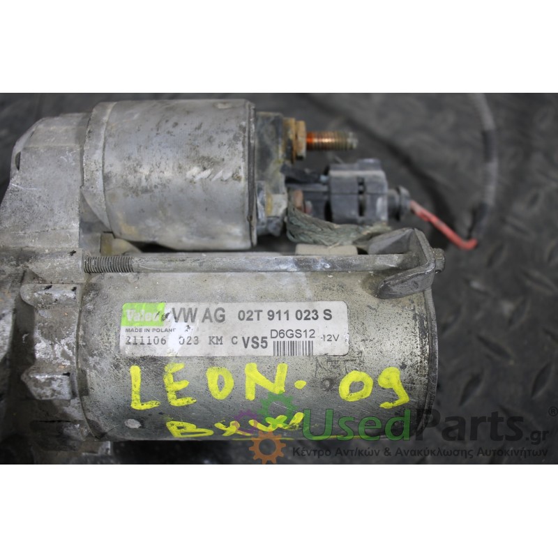 SEAT - LEON - Μίζα - 5ΠΟΡΤΟ - ΕΤΟΣ: 2005-2013 - ΚΩΔ.ΚΑΤ/ΣΤΗ: 02T911023S  D6GS12<br /><br />