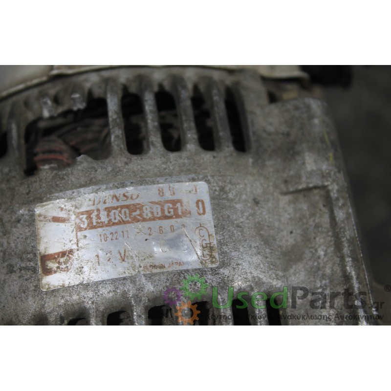 SUZUKI - LIANA - Δυναμό - 5ΠΟΡΤΟ - ΕΤΟΣ: 2001-2007 - ΚΩΔ.ΚΑΤ/ΣΤΗ: 31400-80G1 3140080G1<br /><br />