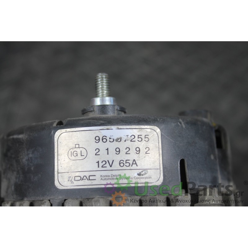 CHEVROLET - MATIZ - Δυναμό - 5ΠΟΡΤΟ - ΕΤΟΣ: 2005- - ΚΩΔ.ΚΑΤ/ΣΤΗ: 219292<br /><br />