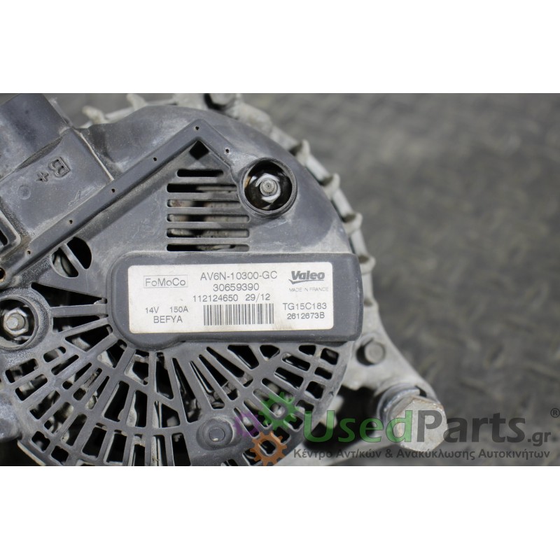 FORD - FIESTA - Δυναμό - 2ΠΟΡΤΟ - ΕΤΟΣ: 2008-2013 - ΚΩΔ.ΚΑΤ/ΣΤΗ: AV6N-10300-GC AV6N10300GC AV6N10300GC  30659390<br /><br />