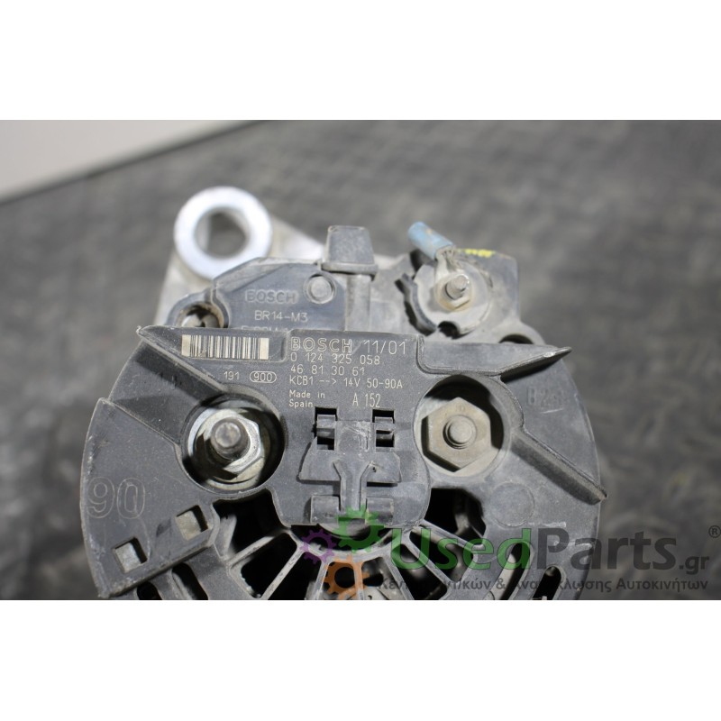 FIAT - STILO - Δυναμό - 2ΠΟΡΤΟ - ΕΤΟΣ: 2001-2006 - ΚΩΔ.ΚΑΤ/ΣΤΗ: 0124325058  46813061<br /><br />