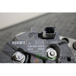 VW - GOLF - Δυναμό - 5ΠΟΡΤΟ - ΕΤΟΣ: 1998-2004 - ΚΩΔ.ΚΑΤ/ΣΤΗ: 028903028D<br /><br />