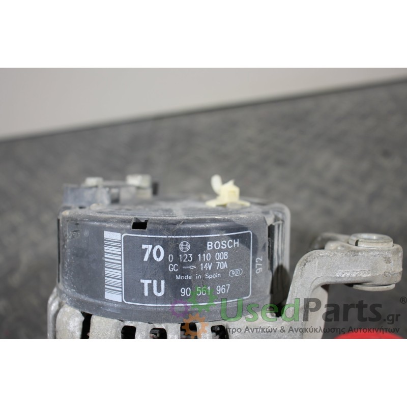 OPEL - CORSA - Δυναμό - 2ΠΟΡΤΟ - ΕΤΟΣ: 1997-2000 - ΚΩΔ.ΚΑΤ/ΣΤΗ: 0123110008  90561967<br /><br />