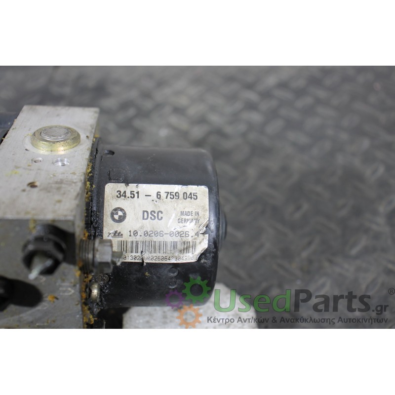 BMW - 3-E46 - Μονάδα ABS - COUPE - ΘΕΣΗ:  - ΕΤΟΣ: 2002-2005 - ΚΩΔ.ΚΑΤ/ΣΤΗ: 6759047  10020600264<br /><br />