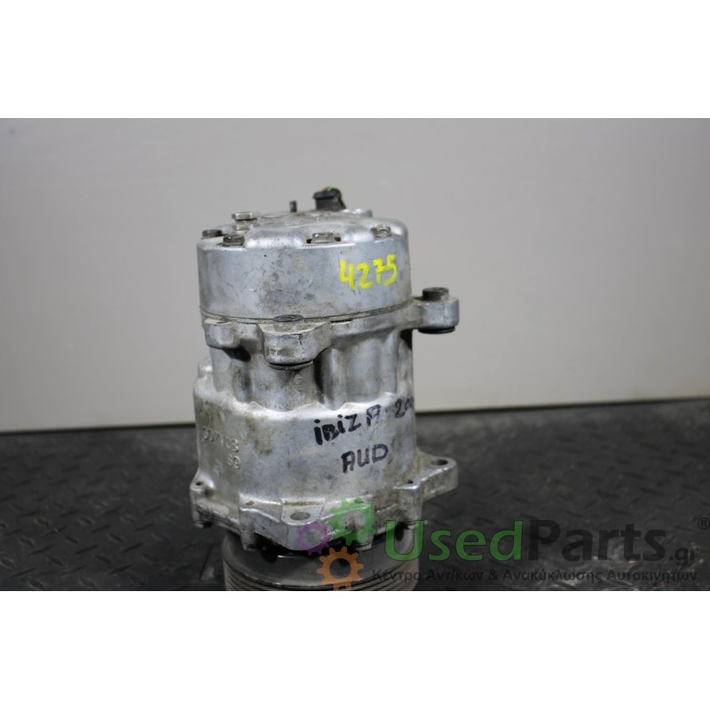 SEAT - IBIZA - Κομπρεσέρ AC - 5ΠΟΡΤΟ - ΕΤΟΣ: 1999-2002 - ΚΩΔ.ΚΑΤ/ΣΤΗ: 4744411024  SD7V161233<br /><br />