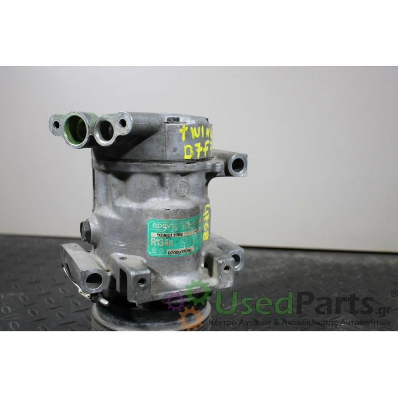 RENAULT - TWINGO - Κομπρεσέρ AC - 2ΠΟΡΤΟ - ΕΤΟΣ: 1992-1998 - ΚΩΔ.ΚΑΤ/ΣΤΗ: SD6V121427A  9336111062  8200037058<br /><br />