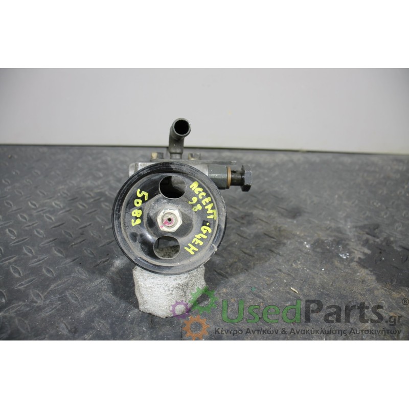 HYUNDAI - ACCENT - Αντλία υδραυλικού τιμονιού - ΚΩΔΙΚΟΣ ΜΗΧΑΝΗΣ: G4EH - ΚΥΒΙΚΑ: 1341 - ΕΤΟΣ: 1997-1999 - ΚΩΔ.ΚΑΤ/ΣΤΗ: 5711022002