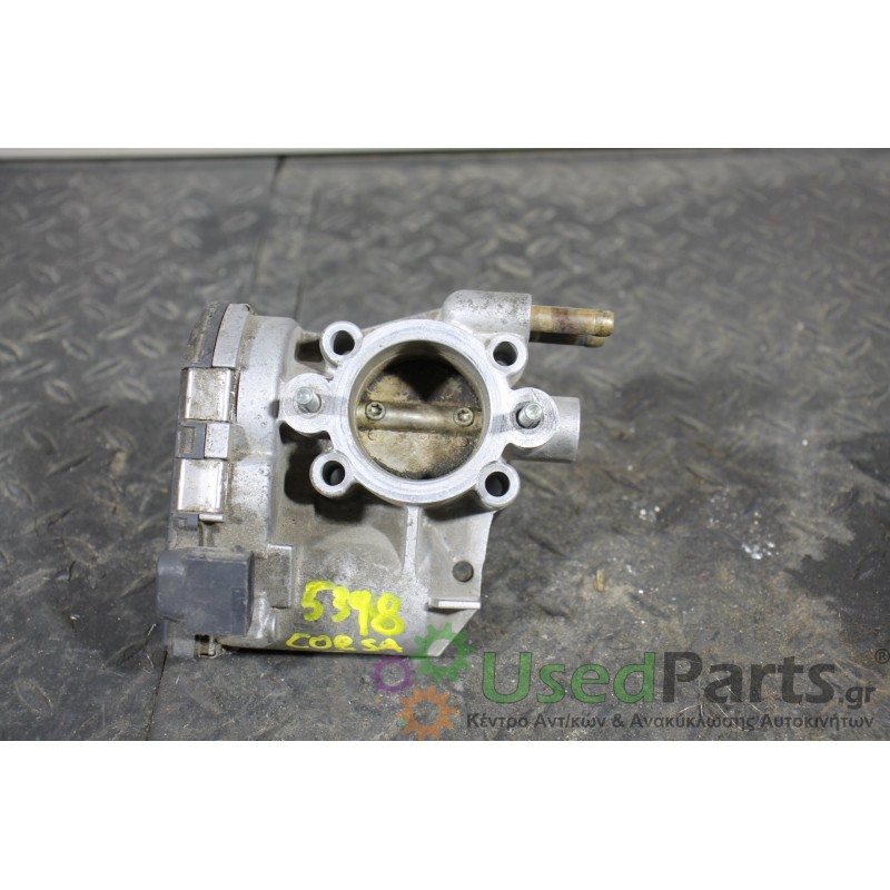 OPEL - CORSA - Πεταλούδα γκαζιού - ΚΩΔΙΚΟΣ ΜΗΧΑΝΗΣ: Z12XE - ΚΥΒΙΚΑ: 1199 - ΕΤΟΣ: 2000-2006 - ΚΩΔ.ΚΑΤ/ΣΤΗ: 0280750044  9157512<br