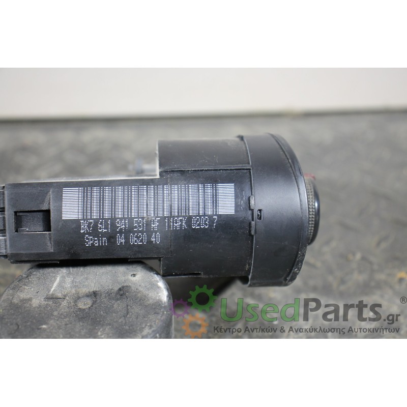 SEAT - CORDOBA - Διακόπτης φώτων - 5ΠΟΡΤΟ - ΕΤΟΣ: 2002-2008 - ΚΩΔ.ΚΑΤ/ΣΤΗ: BK76L1941531AF11AFK02037<br /><br />