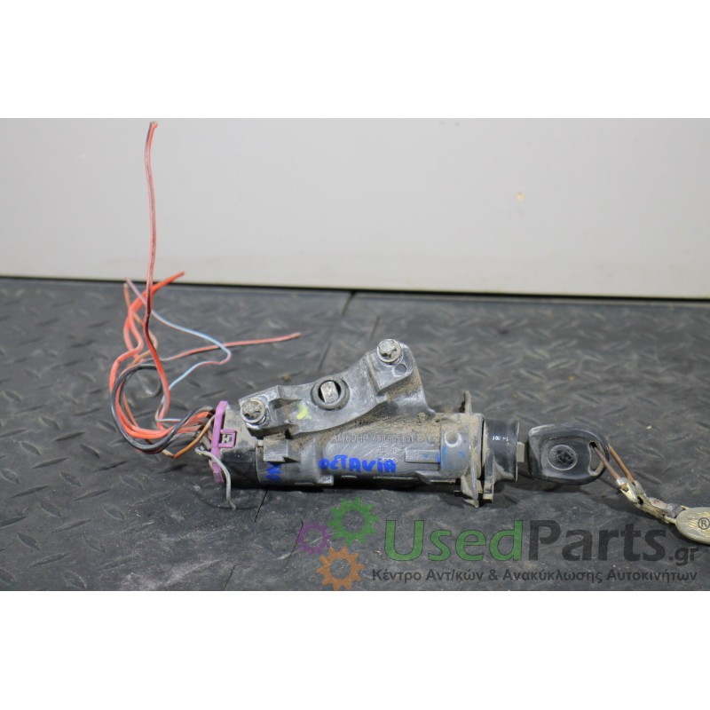 SKODA - OCTAVIA - Κλειδαριά τιμονιού - 5ΠΟΡΤΟ - ΘΕΣΗ:  - ΕΤΟΣ: 1997-2010 4 - ΚΩΔ.ΚΑΤ/ΣΤΗ: 4B0905851<br /><br />