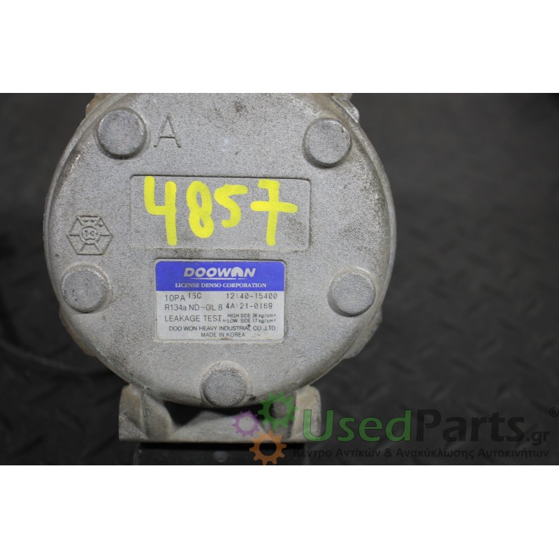 KIA - SPORTAGE - Κομπρεσέρ AC - 5ΠΟΡΤΟ - ΕΤΟΣ: 1995-2004 - ΚΩΔ.ΚΑΤ/ΣΤΗ: 10PA15C  1214015400<br /><br />