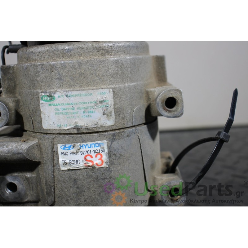 HYUNDAI - GETZ - Κομπρεσέρ AC - 2ΠΟΡΤΟ - ΕΤΟΣ: 2002-2005 - ΚΩΔ.ΚΑΤ/ΣΤΗ: 9770110150<br /><br />