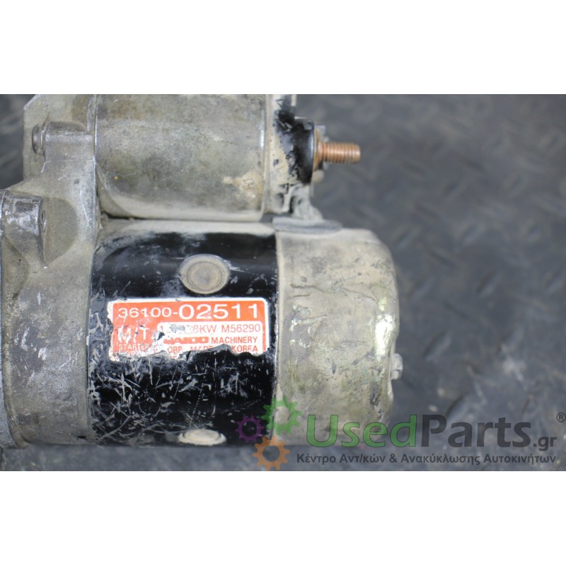 HYUNDAI - ATOS - Μίζα - 5ΠΟΡΤΟ - ΕΤΟΣ: 1997-2000 - ΚΩΔ.ΚΑΤ/ΣΤΗ: 3610002511<br /><br />