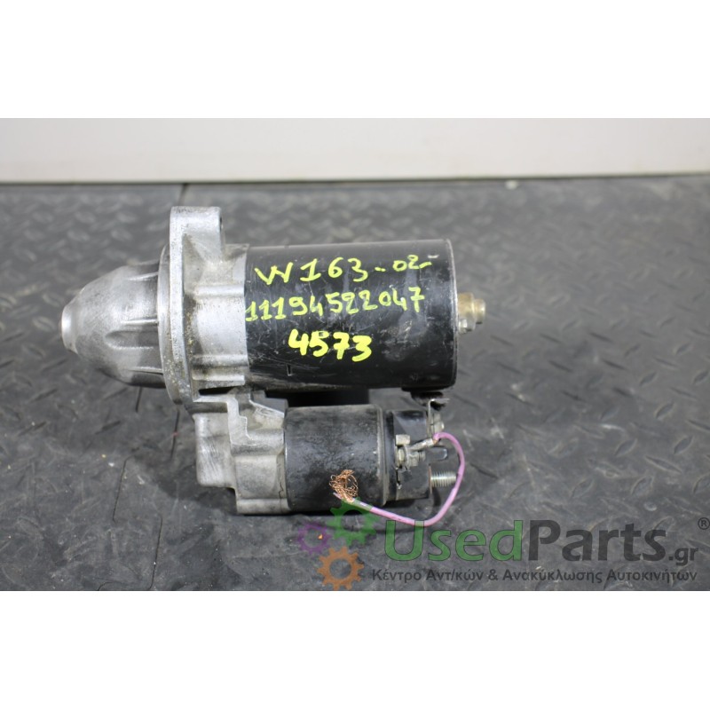 MERCEDES - W163 - Μίζα - 5ΠΟΡΤΟ - ΕΤΟΣ: 1998-2005 - ΚΩΔ.ΚΑΤ/ΣΤΗ: 1005821798<br /><br />