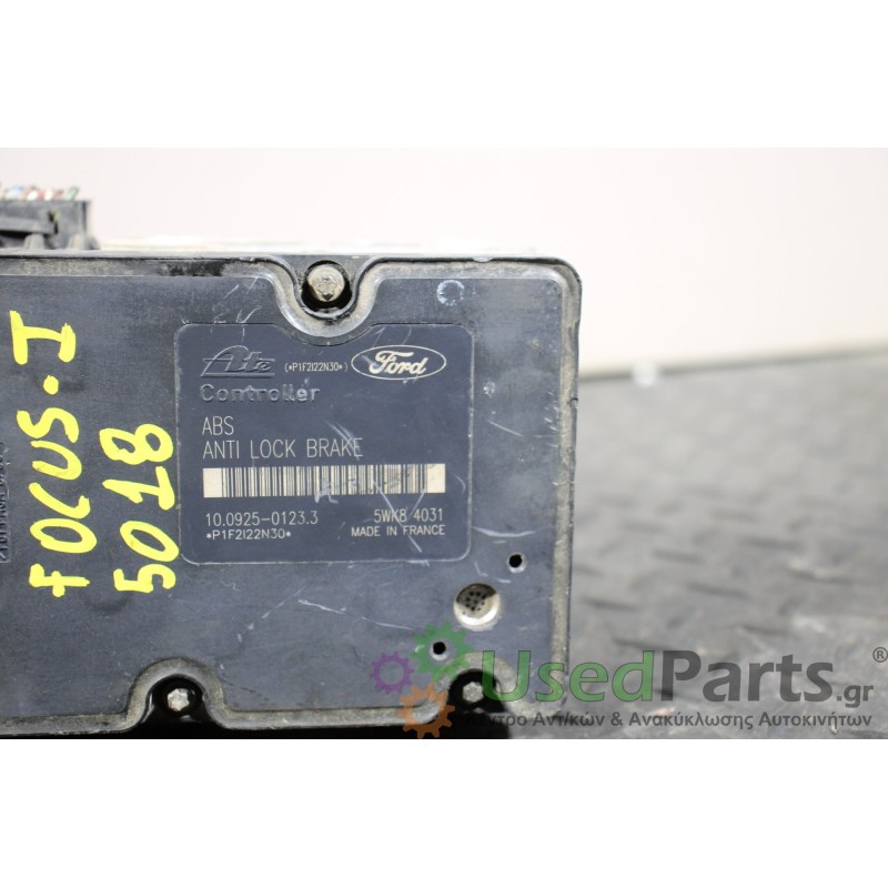 FORD - FOCUS - Μονάδα ABS - ΣΕΝΤΑΝ - ΘΕΣΗ:  - ΕΤΟΣ: 1998-2004 - ΚΩΔ.ΚΑΤ/ΣΤΗ: 10092501233<br /><br />