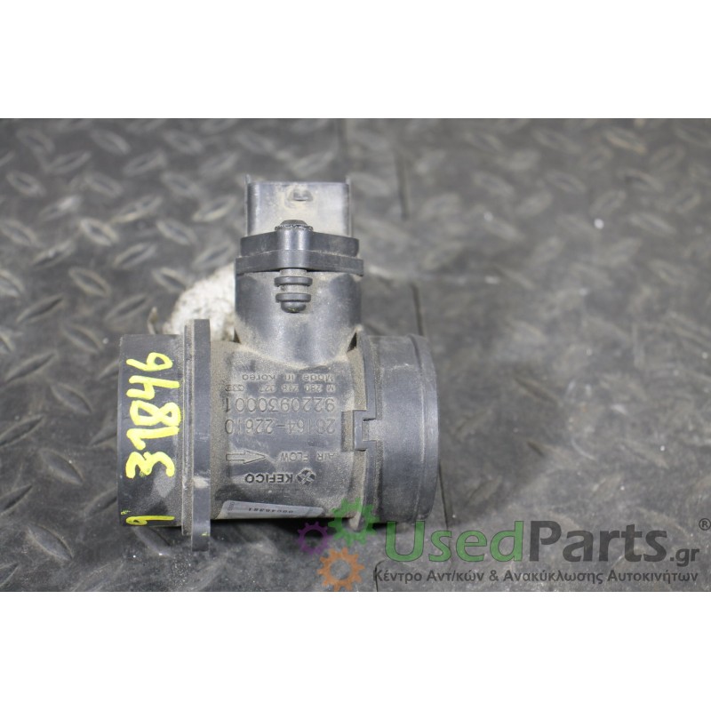 HYUNDAI - ACCENT - Μετρητής μάζας αέρα - 5ΠΟΡΤΟ - ΕΤΟΣ: 1999-2002 - ΚΩΔ.ΚΑΤ/ΣΤΗ: 28164-22610 2816422610 9220930001<br /><br />