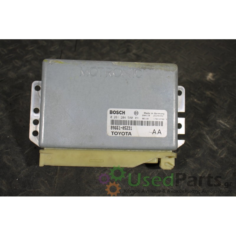 TOYOTA - AVENSIS - Εγκέφαλος ECU - ΣΕΝΤΑΝ - ΕΤΟΣ: 1997-2003 - ΚΩΔ.ΚΑΤ/ΣΤΗ: 0261204580  89661-05231 8966105231<br /><br />